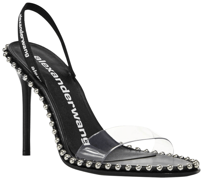 Alexander wang nova store studded slingback sandal