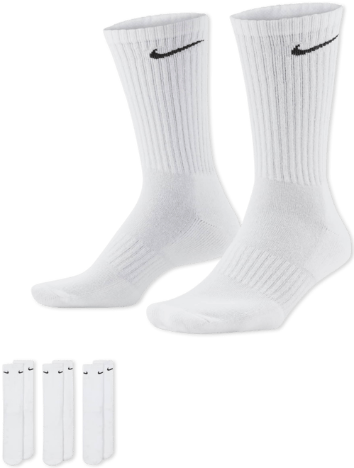 Nike Everyday Cushioned Training Crew Socks (3 Pairs)