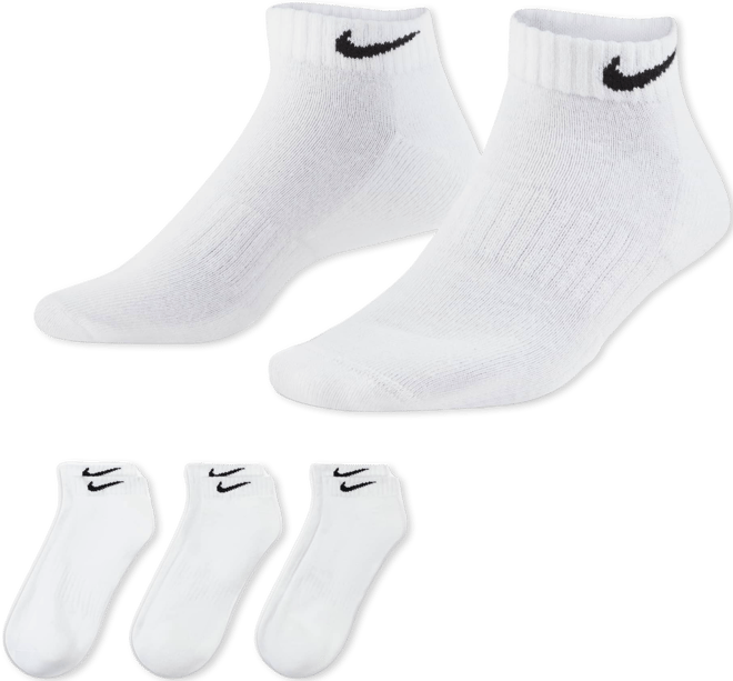 Nike Everyday Cushioned Training Low Socks (3 Pairs)