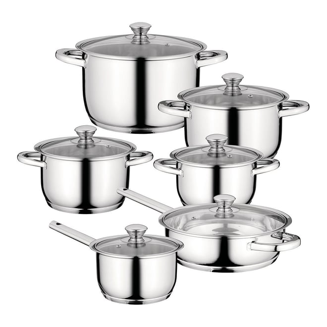 BergHOFF Vintage Tri-Ply 18/10 Stainless Steeel 10Pc Cookware Set