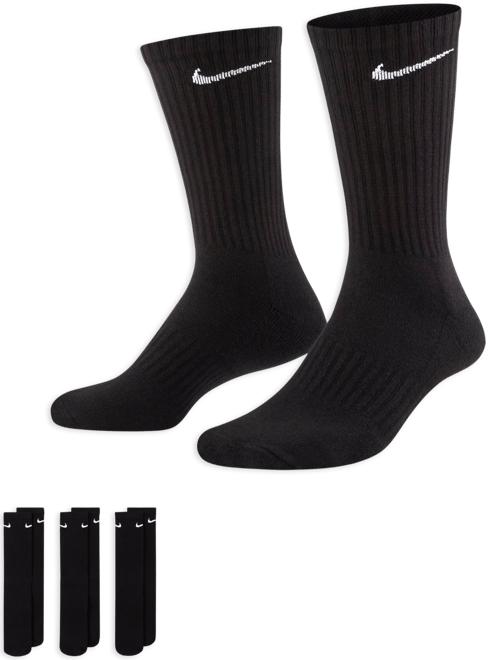 Nike Everyday Cushioned Training Crew Socks (3 Pairs)