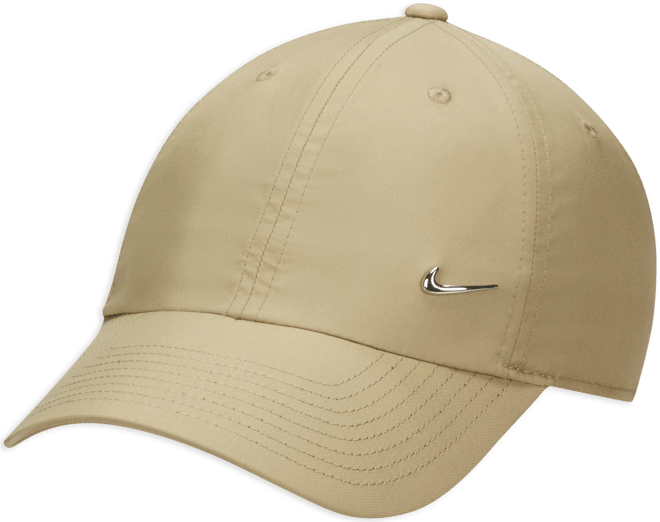 Nike Dri-FIT Club Ostrukturerad keps med Swoosh i metall