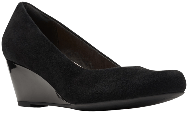 Clarks flores tulip clearance wedge