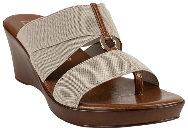 Italian discount wedge sandals