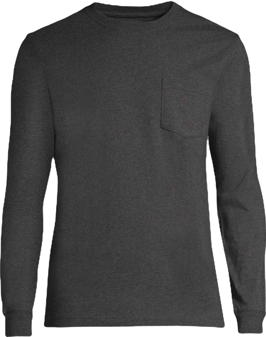 Men's Super-t Long Sleeve T-Shirt with Pocket