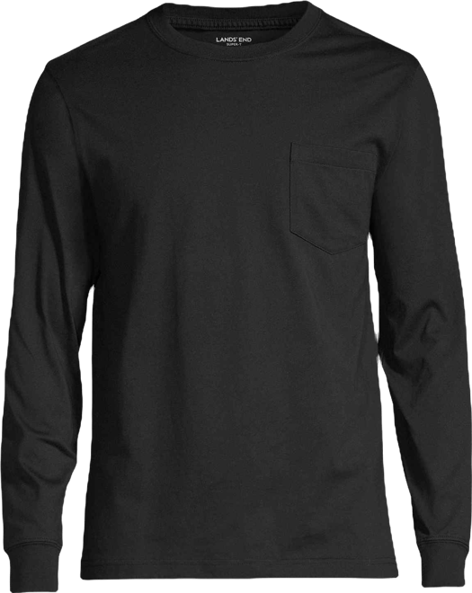 Men's Super-t Long Sleeve T-Shirt with Pocket