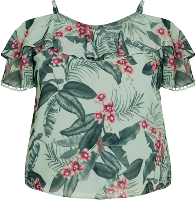 Plus Size Phoebe Print Top