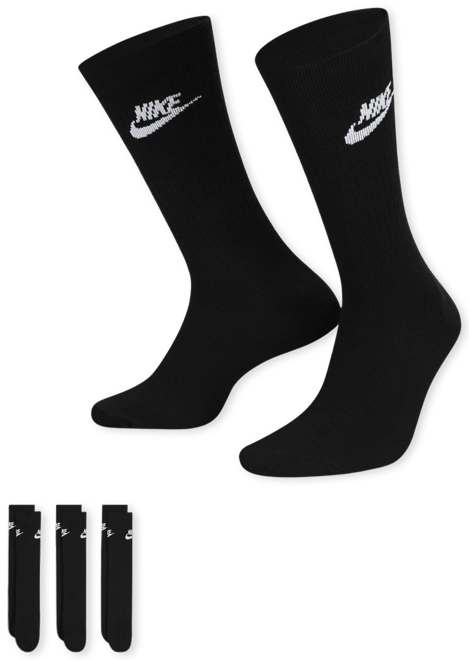Nike Sportswear Everyday Essential Crew Socks (3 Pairs)