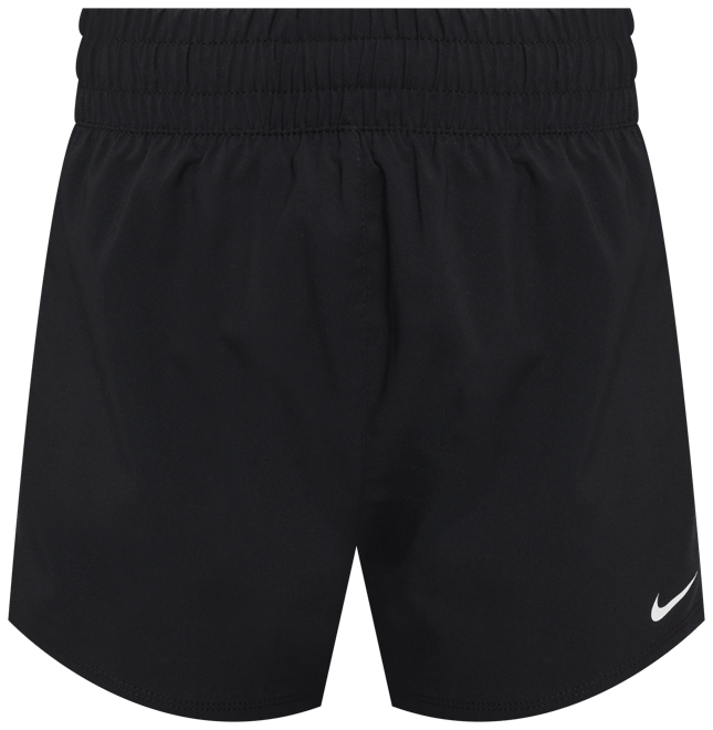 Nike One Older Kids' (Girls') Dri-FIT High-Waisted Woven Training Shorts
