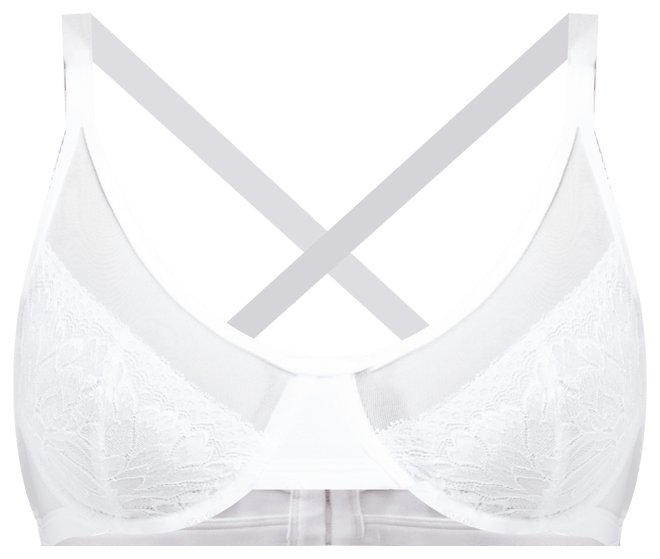 Women's One Smooth U Lace Minimizer Bra DF3386