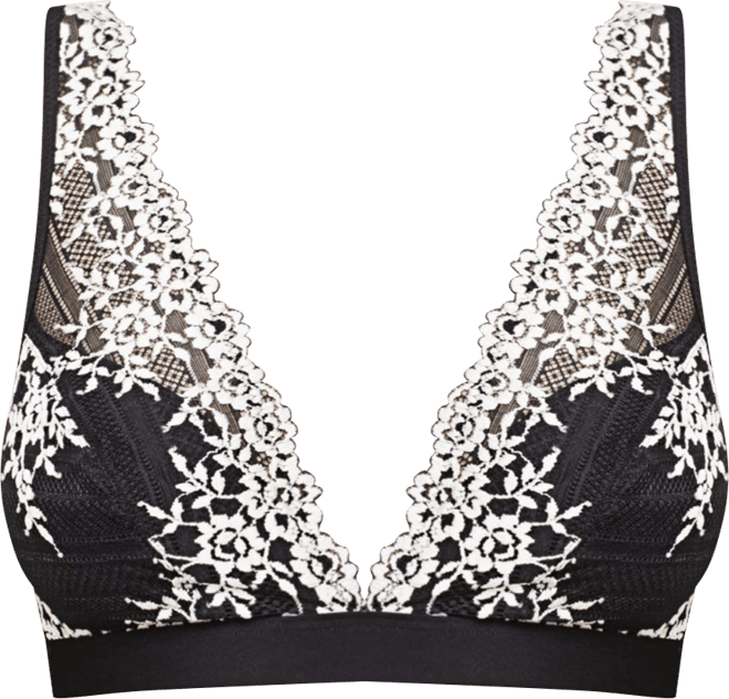 Wacoal Embrace Lace Plunge Bra BLACK buy for the best price CAD$ 82.00 -  Canada and U.S. delivery – Bralissimo