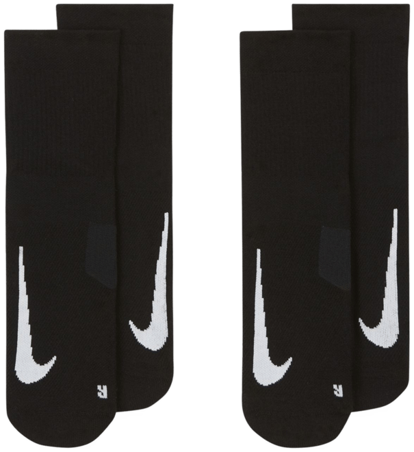 Nike Multiplier Running Ankle Socks (2 Pairs)
