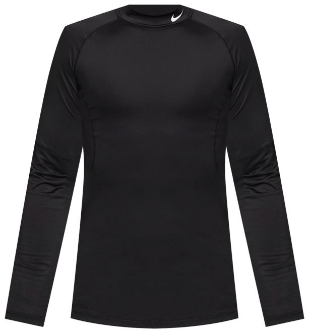 Nike Pro Men's Dri-FIT Fitness Mock-Neck Long-Sleeve Top