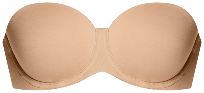Buy Calvin Klein Women’s Constant Convertible Strap Lightly Lined Demi Bra,  Bare, 34D at