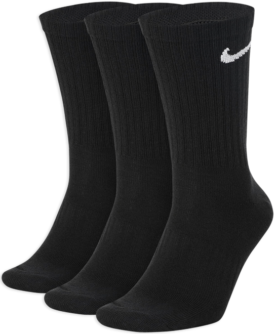 Nike Everyday Lightweight ถุงเท้าเทรนนิ่งข้อยาว (3 คู่)