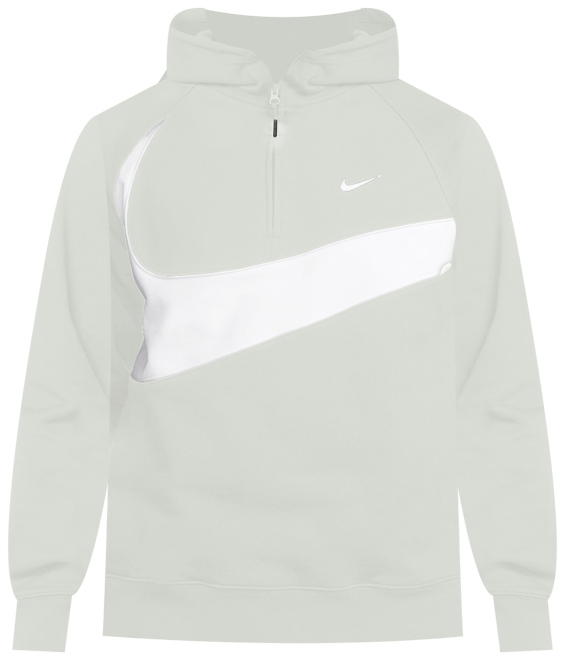 나이키 스우시 남성 하프집 플리스 후디