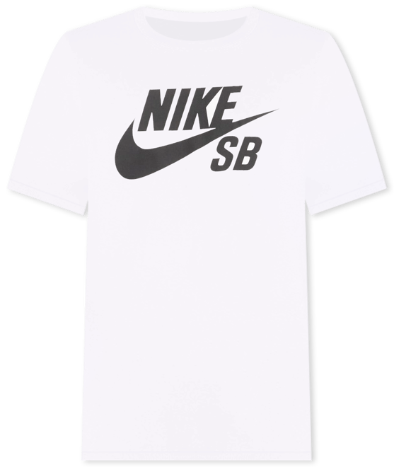 Nike SB เสื้อยืดสเก็ตบอร์ดมีโลโก้