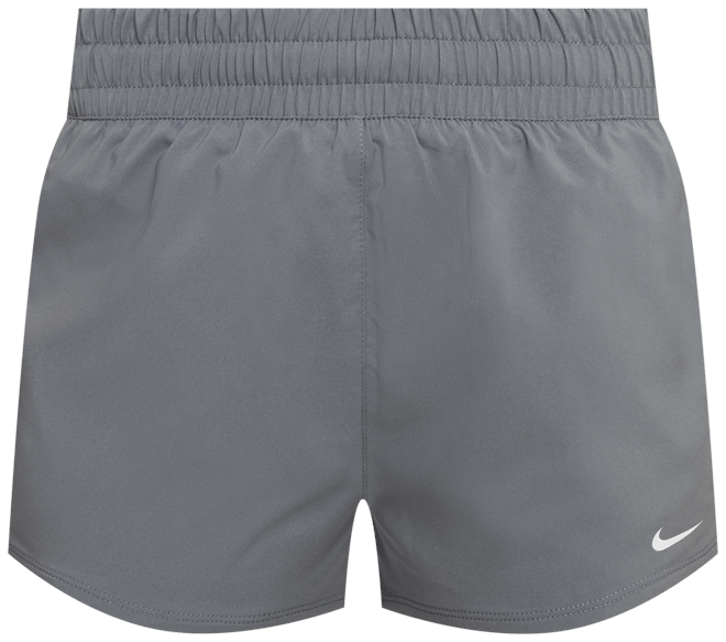 Nike One Older Kids' (Girls') Dri-FIT High-Waisted Woven Training Shorts