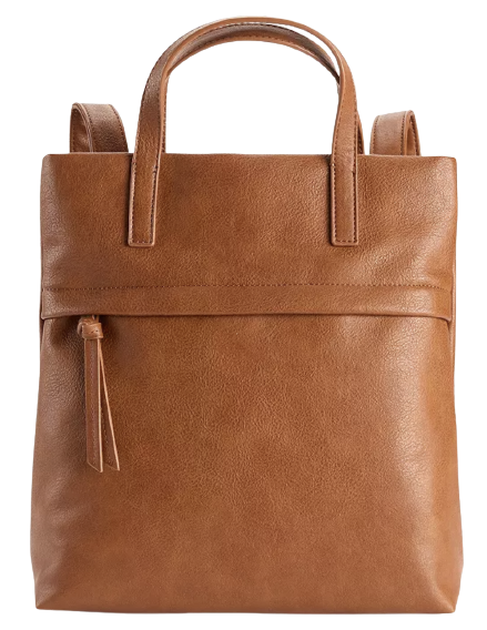Sonoma Goods for Life Large Pocket Tote Bag, Med Brown