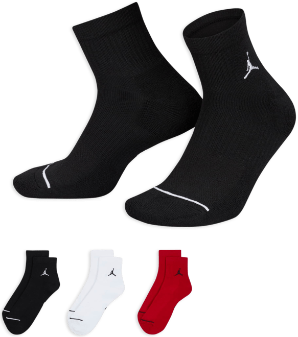 Jordan Everyday Ankle Socks (3 Pairs)