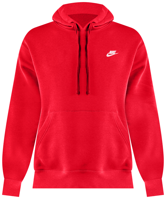 Nike Hoodie Pull Nike Rouge Et Noir Nike Club Fleece Pullover