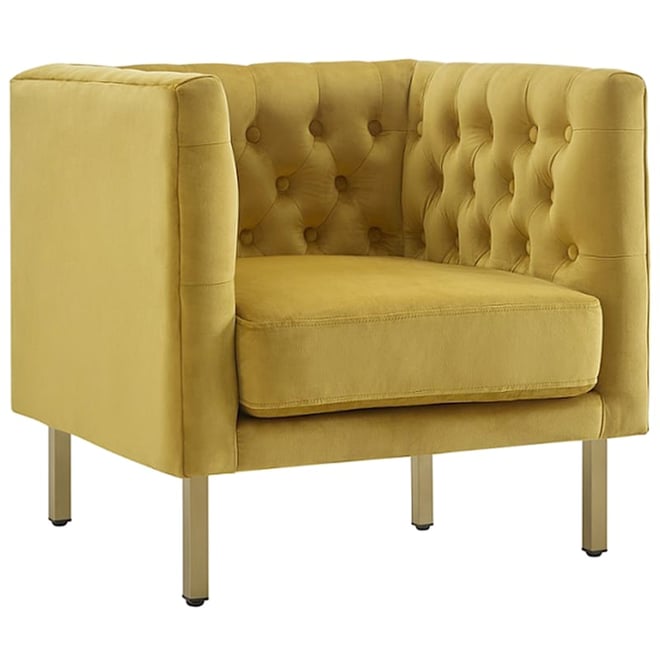 Accent discount velvet chair