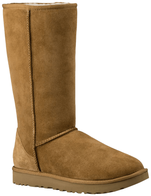 Shearling store boots tall