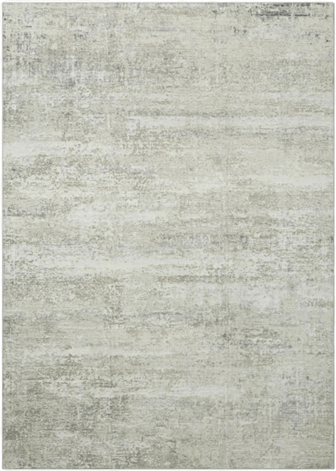 Freya Gray Modern Washable Area Rug, 5x7, Sold by at Home