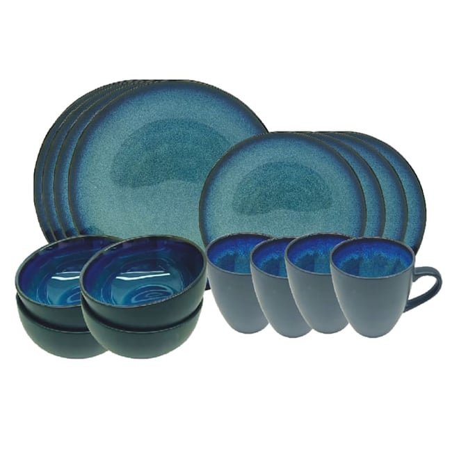 Two tone dinner clearance set