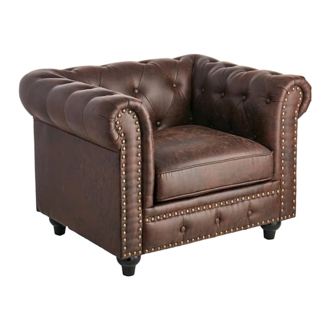 mygingerbreadhouse: “ reworked leather Chesterfield sofa by Fun Makes Good  ”