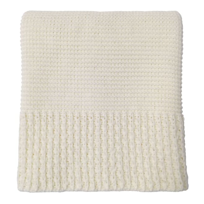 White chenille throw blanket hot sale