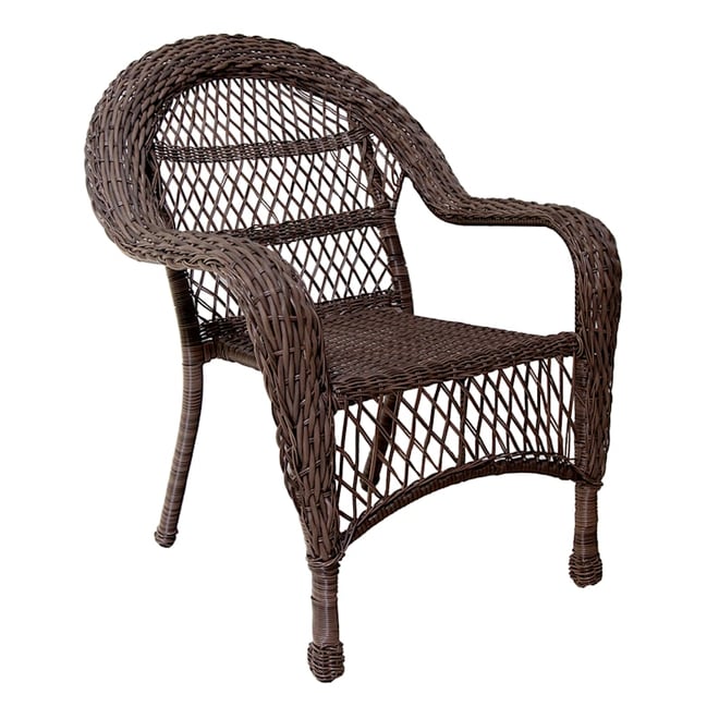 Wicker discount patio lounge