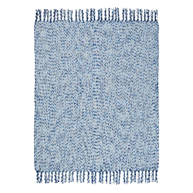 Pale blue best sale throw rug