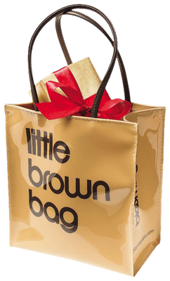 Details about   NWT Bloomingdales Little Brown Reusable Bag FREE SHIPPING!!! 