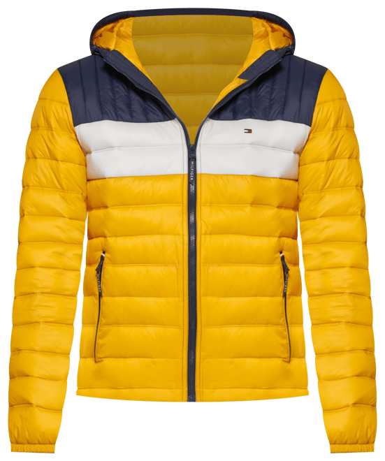 Mens yellow tommy hilfiger jacket hotsell