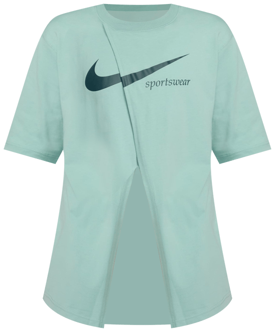 Nike Sportswear Collection Playera de manga corta con abertura oversized para mujer