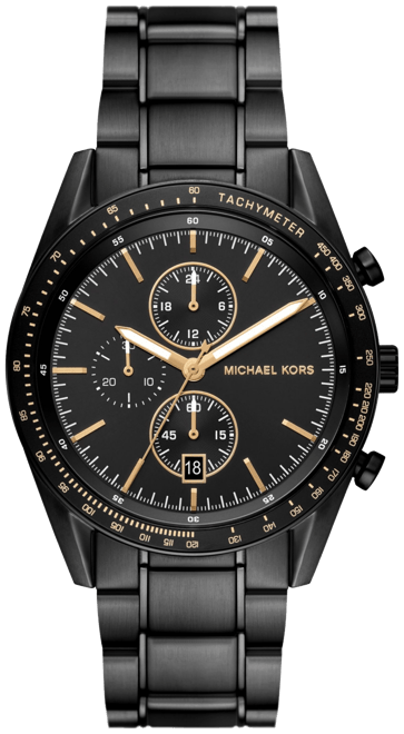 時計 Michaelkors blackWatch Michael Kors Black Watch With Black Stones | eBay