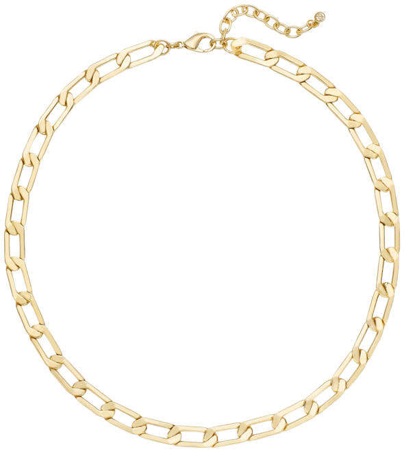 Chain Link Necklace, 17" + 2" extender, Created for Macy's