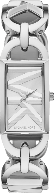 Women's Empire Quartz Three-Hand Silver-Tone Stainless Steel Watch 20X30mm