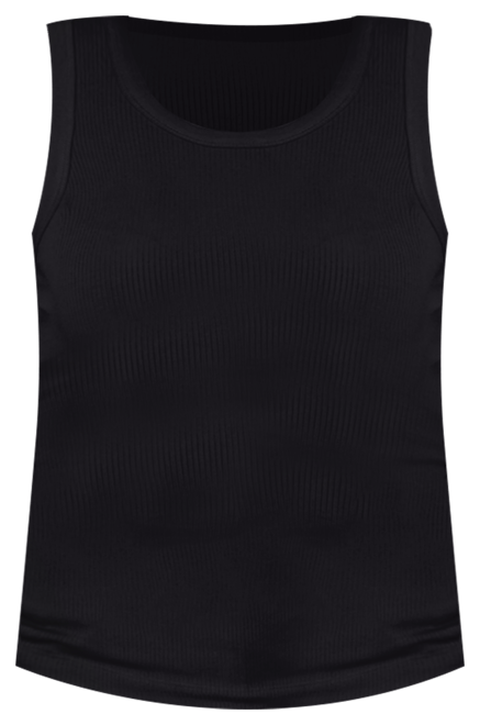 Women's Ribbed High-Neck Tank Top, Created for Macy's