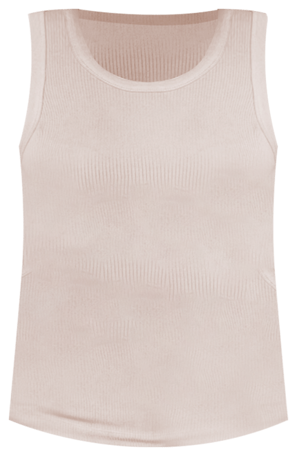 Women's Ribbed High-Neck Tank Top, Created for Macy's