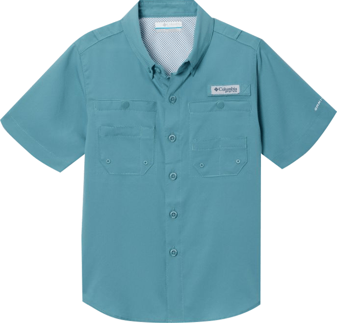 Columbia Tamiami Men's Short Sleeve Shirt - Powder Blue