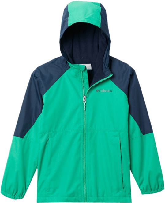 Columbia fleece cheap lined rain jacket