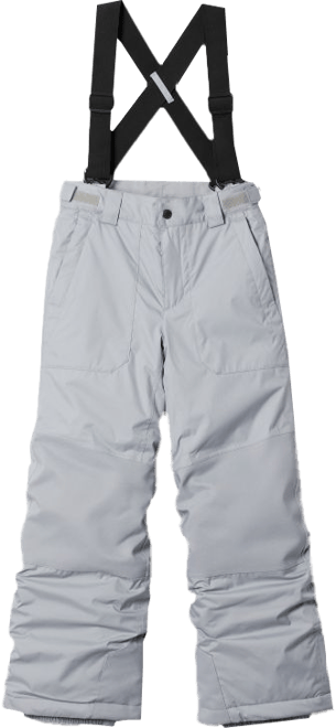 Color Kids - Ski pants with suspenders for kids - Fleece lining - Black