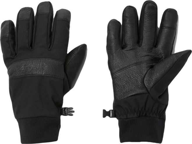 Columbia Loma Vista Leather Work Gloves - M - Black