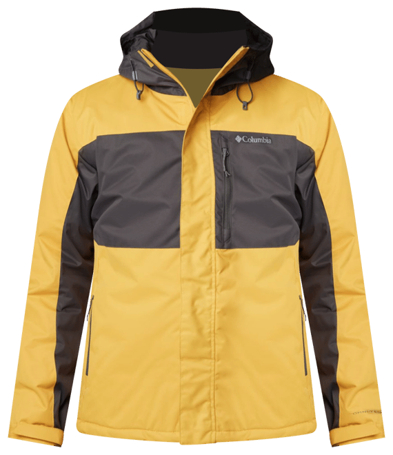 Columbia Men's Tipton Peak II Insulated Jacket, Ancient Fossil/Black,  Medium at  Men's Clothing store