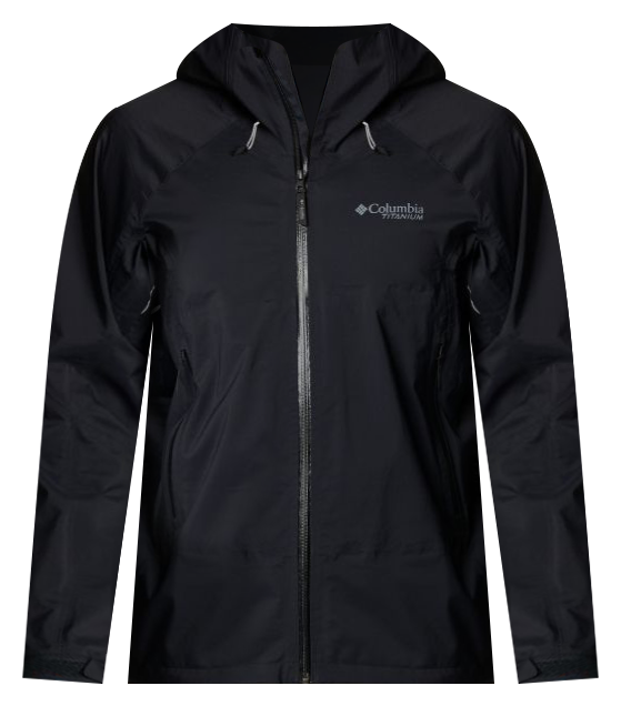 Columbia Mazama Trail Shell Jacket L / Black / Black