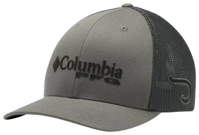 Columbia Authentic Flex-Fit Stretch Mesh Fitted Hat Size L/XL High Crown