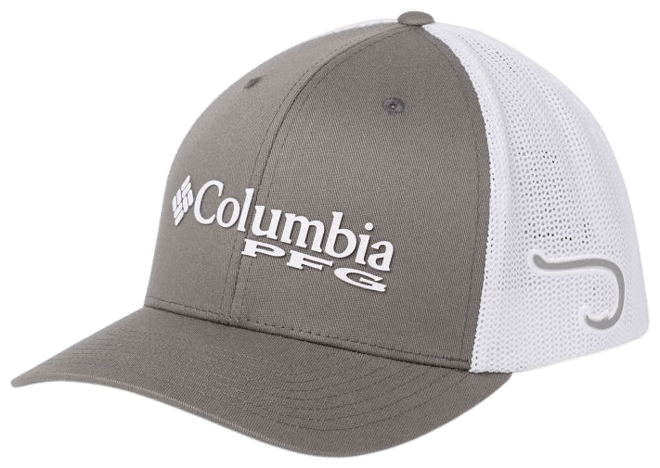 Columbia PFG Hooks Mesh Ball Cap - High Crown - S/M - Black