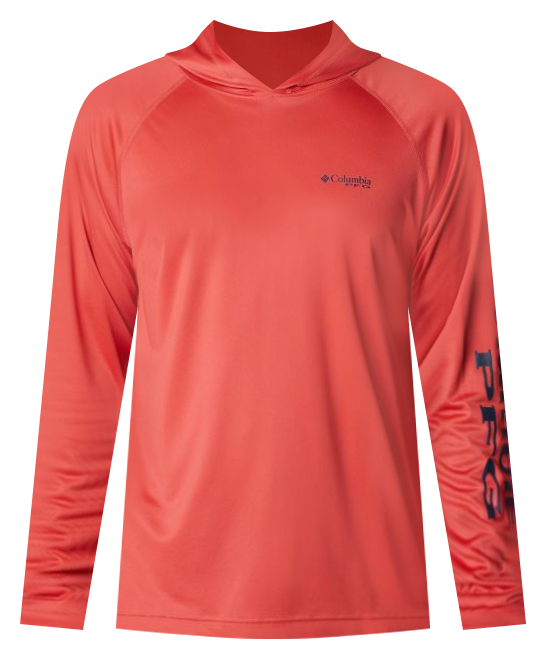 Sudadera Columbia Oferta Para Hombre - Columbia Terminal Tackle PFG Fish  Flag Long Sleeve Big Negras Gris Oscuro